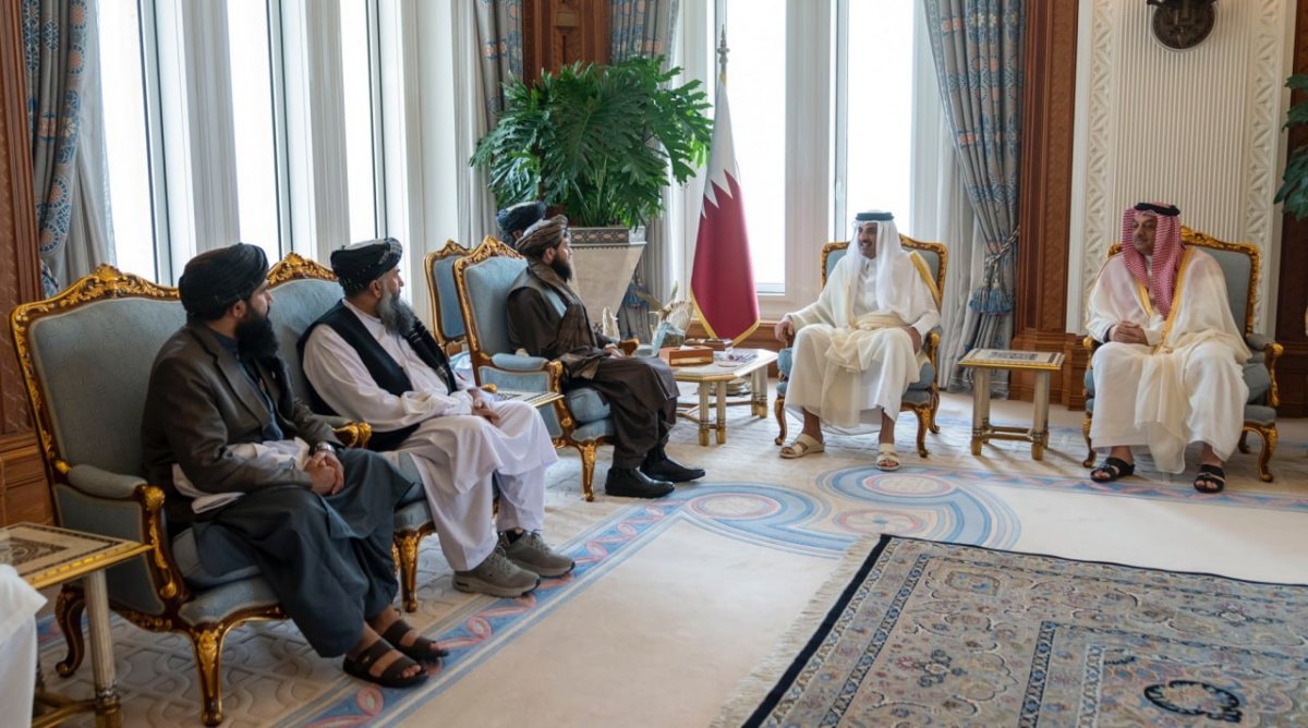 Taliban Defense Minister Met with Emir of Qatar