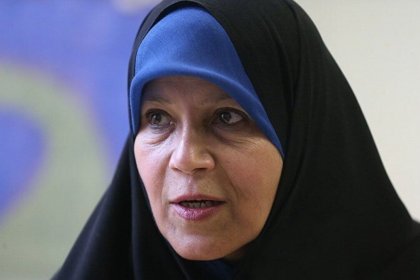 Faizeh Hashemi Rafsanjani Came on Leave