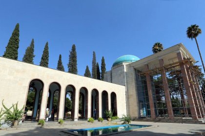 The restoration of Saadi's mausoleum by the Cultural Heritage General Director of Fars has been completed