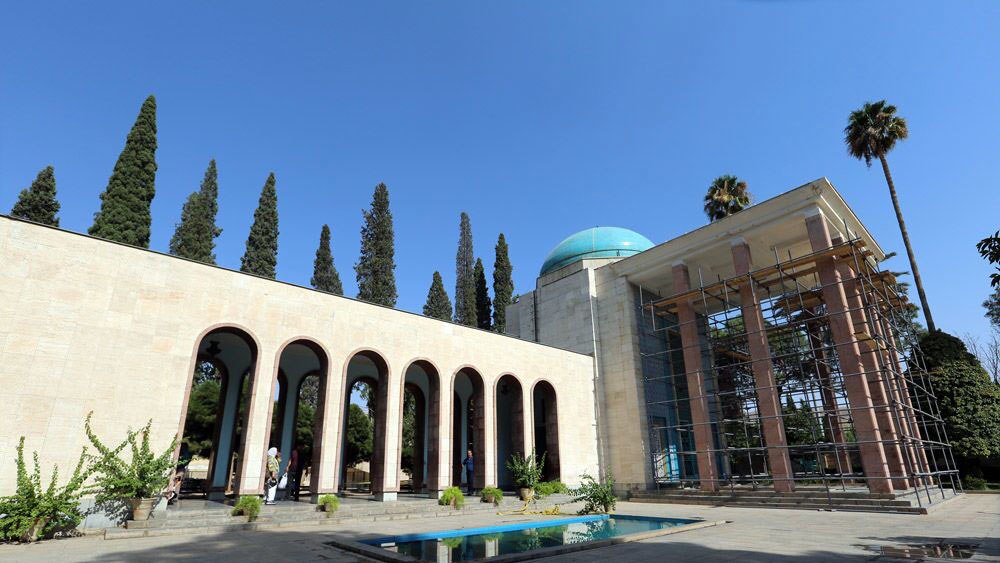 Restoration of Saadi's Tomb Completed by Fars Cultural Heritage Director