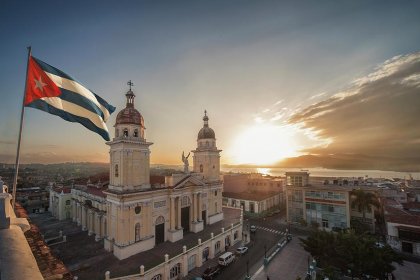 People in Cuba took to the streets in protest against power outages