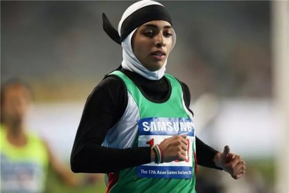 Maryam Toosi became the champion of two and field in South Africa