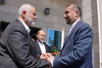 Head of Hamas Political Bureau Visited Tehran