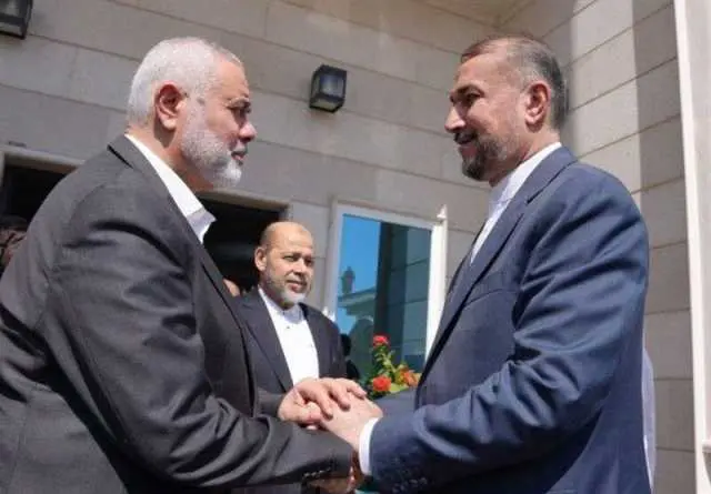 Head of Hamas Political Bureau Visited Tehran