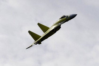 A Russian Sukhoi Jet Crashes on the Coasts of Crimea