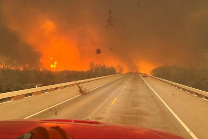 Wildfire in Texas Burns 500,000 Acres of Forest