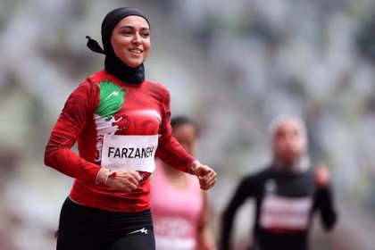 Farzaneh Fasihi, the two-time Asia record holder, was not allowed to participate in the World Championship competitions