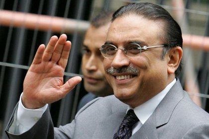 Asif Ali Zardari became the President of Pakistan