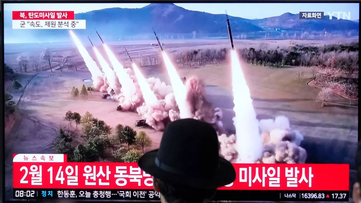 North Korea tested a new solid-fuel intermediate-range ballistic missile