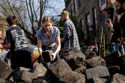 Danes Dug Up the Pavement in Copenhagen's Drug Dealer Neighborhood