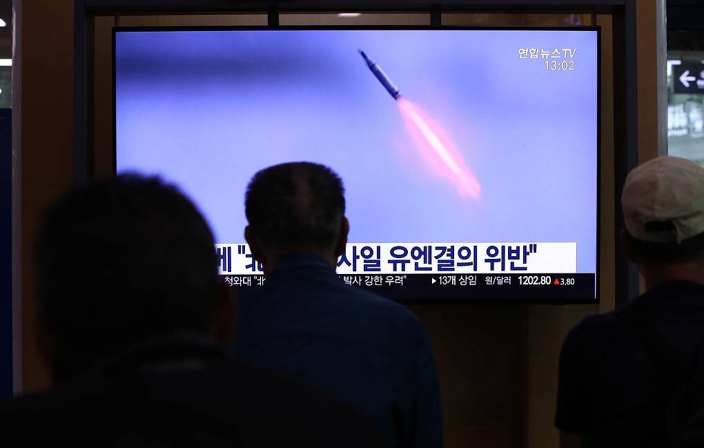 Japanese Coast Guard Intercepts North Korean Ballistic Missile After 7 Minutes of Flight