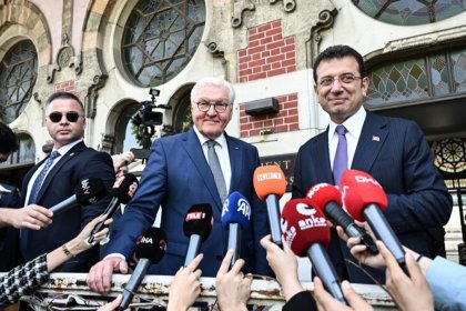 Frank-Walter Steinmeier, President of Germany, Arrives in Turkey