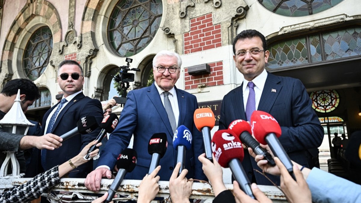 Frank-Walter Steinmeier, President of Germany, Arrives in Turkey