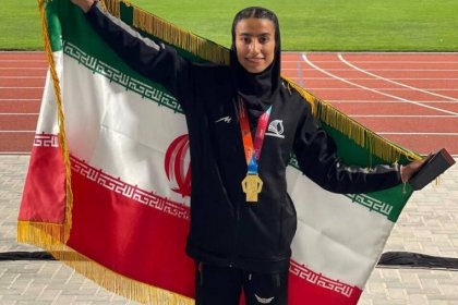 Iranian Female Runner Makes Historic Gold Medal Win in Asian Championship
