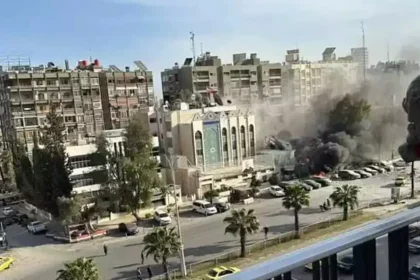 Airstrike on a Building near the Iranian Embassy in Damascus