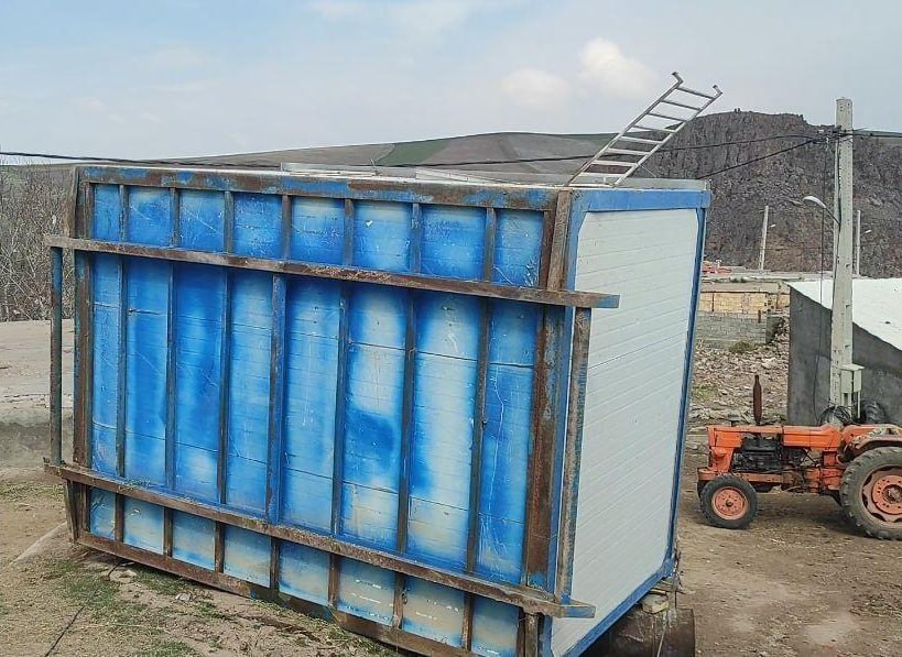 Severe tornado in Maragheh overturns a portable school, sending at least five students and a teacher to the hospital