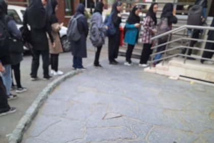 Facial Recognition Queue for Students Entering Alzahra University