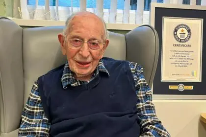 British Man, 111 Years Old, Recognized as the Oldest Man in the World