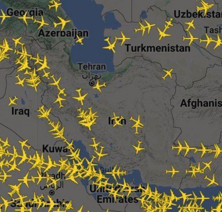 Iranian military experts banned from flying in the region for testing new and vital long-range weaponry