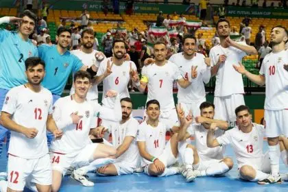 Iran Wins the Asian Futsal Championship