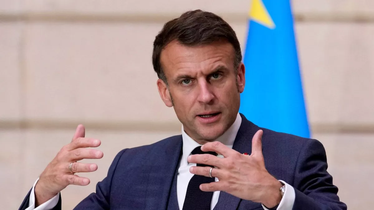 The French President considers sending troops to Ukraine in case of Russian advancement and Kyiv's request is not rejected