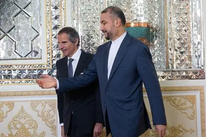 Grossi proposed a set of practical measures to revive the joint statement in a meeting with Amirabdollahian
