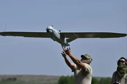 A Russian oil refinery was targeted by a Ukrainian drone attack