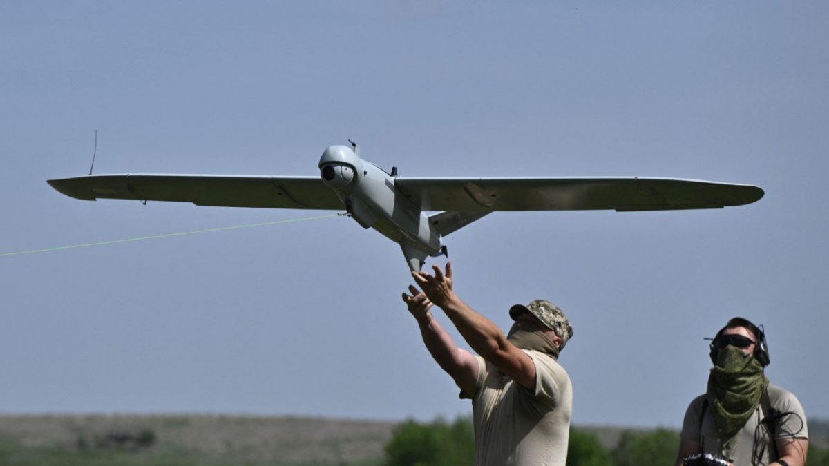 An oil refinery in Russia targeted by a drone attack from Ukraine