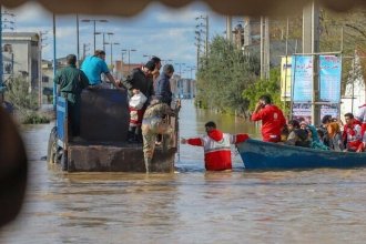 The head of the Red Crescent's Relief and Rescue Organization in 11 provinces of the country are dealing with floods and waterlogging