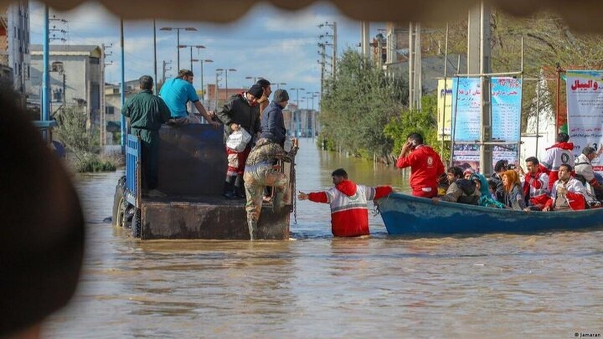 The head of the Red Crescent's Relief and Rescue Organization in 11 provinces of the country are dealing with floods and waterlogging