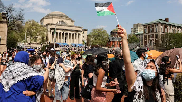 Following protests by supporters of Palestine, Columbia University canceled its graduation ceremony