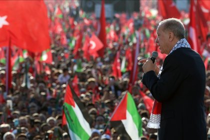 The President of Turkey described the suppression of pro-Palestinian students as oppressive