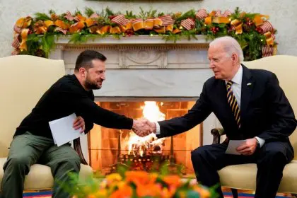 The United States and Ukraine Sign Security Agreement