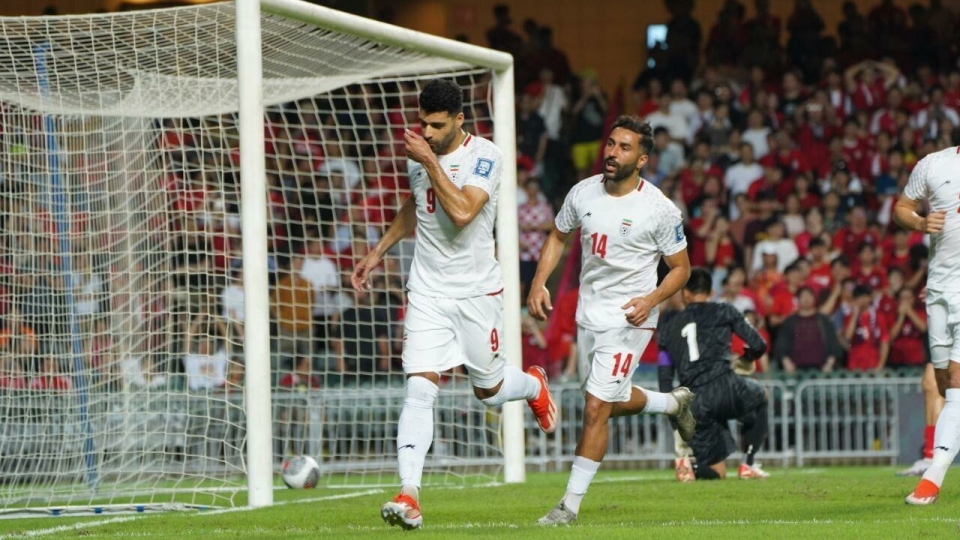 Iran National Football Team Wins 4-0 Against Hong Kong