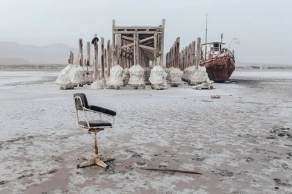 Head of Environmental Organization Claims Lake Urmia Level Drop is False