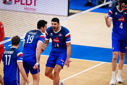 Iran National Volleyball Team Defeated by France