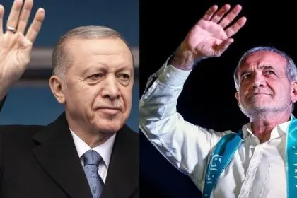 Phone Call Between Turkish President and Masoud Pezeshkian