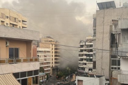 Reuters reports a loud explosion heard in Beirut, the capital of Lebanon