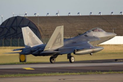 Entry of F-22 Raptor Tactical Fighters into the Middle East