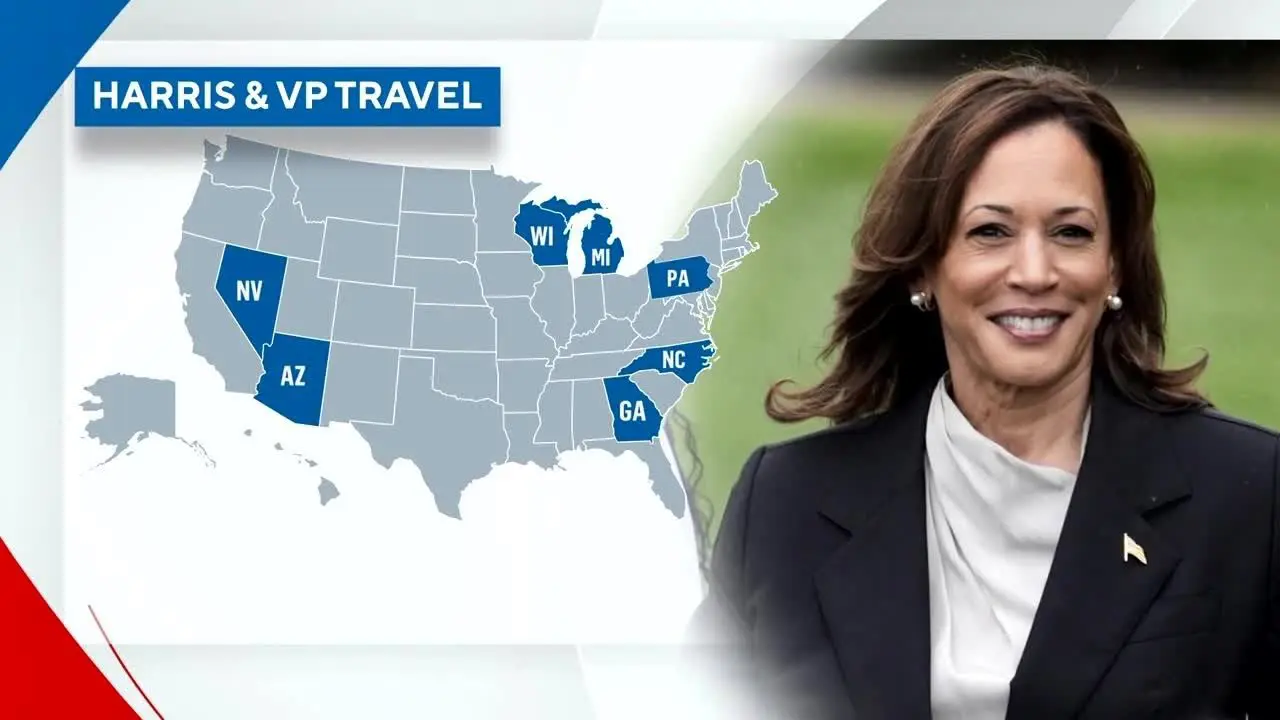 Kamala Harris Talks with Three Potential Vice Presidential Candidates for the U.S. Presidential Election