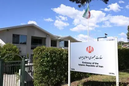 Official Reprimand of Iranian Ambassador in Australia