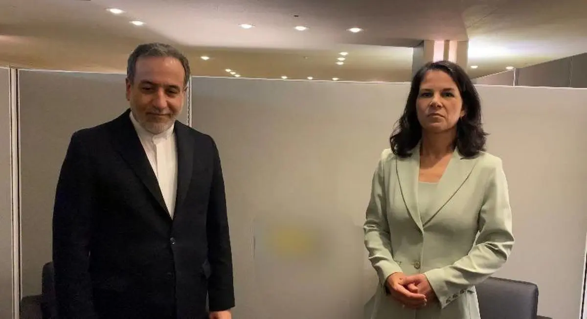 Araghchi's Meeting with German Foreign Minister in New York