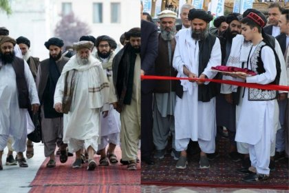 Taliban Leader Bans Ribbon Cutting and Walking on Carpet with Shoes