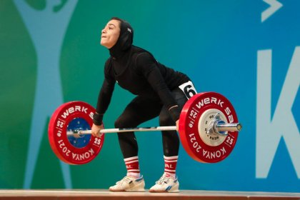 Fateme Kashavarz, the national weightlifting champion in Spain, has gone missing