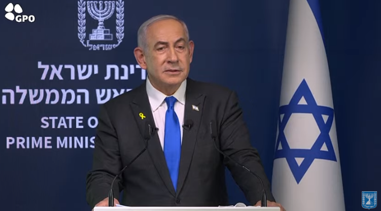 Netanyahu Suffers in English