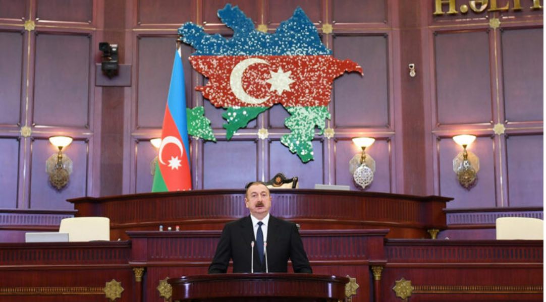 Aliyev Plans a War Map