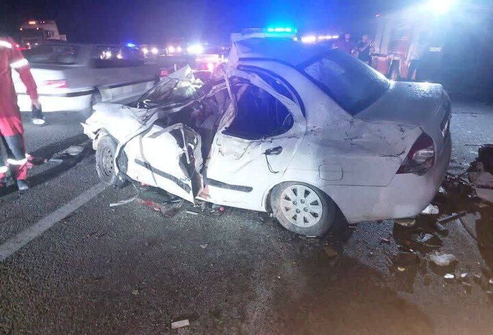 Fatal Accident on Saveh Highway with 11 Dead and 6 Injured