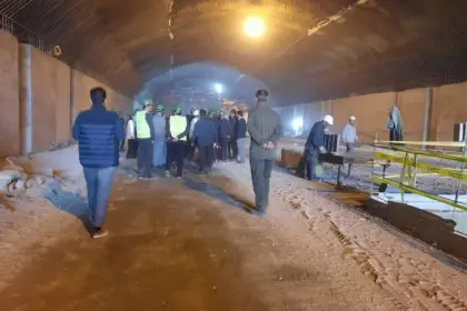 The First Defense Tunnel is Being Built in Tehran