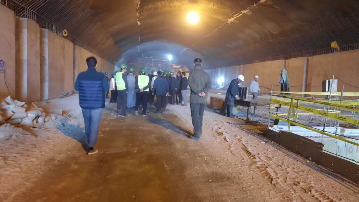 The First Defense Tunnel is Being Built in Tehran