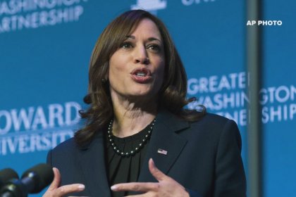 Kamala Harris Spends Election Night at Her Former University